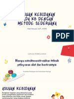 Asuhan Kebidanan Pada KB Dengan Metode Sederhana