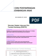 Deteksi Dini Penimpangan Perkembangan Anak