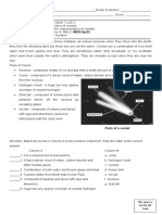 Parts of A Comet: This Space Is For The QR Code