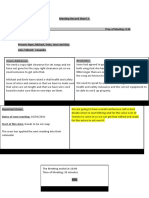 Meeting Record Sheet 2