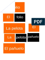 Artículo Caja Gramatical Naranja