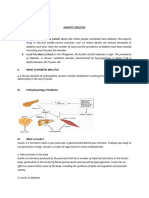 I. Diabetes Statistics: Ferna Lee R. Yadao BSN Iv Diabetes Mellitus