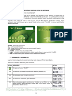 User Guide For Token Under The Form of Bank Card