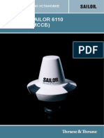 SAILOR 6110 Mini-C GMDSS System Installation manual RU