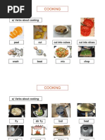 Cooking: A) Verbs About Cooking