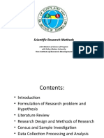 Scientific Research Methods: Yom Institute of Economic Development