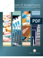 2011-03-07 The Evolving Ip Marketplace Aligning Patent Notice and Remedies With Competition A Report of The Federal Trade Commission