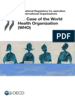 The Case of The World Health Organization (WHO)