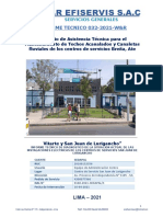 Informe Técnico Iiee - Sede SJL - Sedapal