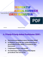 Modul i - Perspektif Manajemen Sumber Daya Manuasia - Sdm