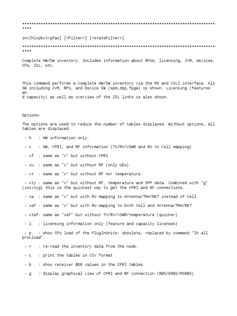Complete HW/SW Inventory Command Guide | PDF