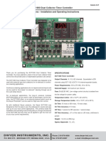 Series DCT1000 Dust Collector Timer Controller: Dwyer Instruments, Inc