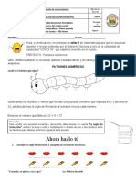 Taller #6 de Matematicas I Periodo