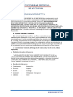 7.00 Formato 7 Memoria Descriptiva