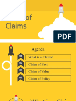 The Types of Claims