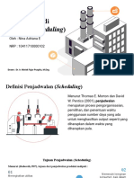 SCHEDULING INDUSTRI