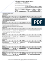 Reporte Notas Periodo 1 Grupo 1ºB