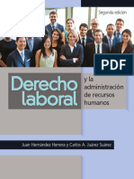 Derecho Laboral y La Administración de Recursos Humanos (2a. Ed. - Nodrm