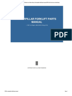 Caterpillar Forklift Parts Manual: - PDF - 44 Pages - 229.24 KB - 25 Aug, 2014
