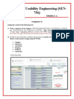 Advanced Usability Engineering (SEN-756) : Spring 2021 Ms (Se) 2 A