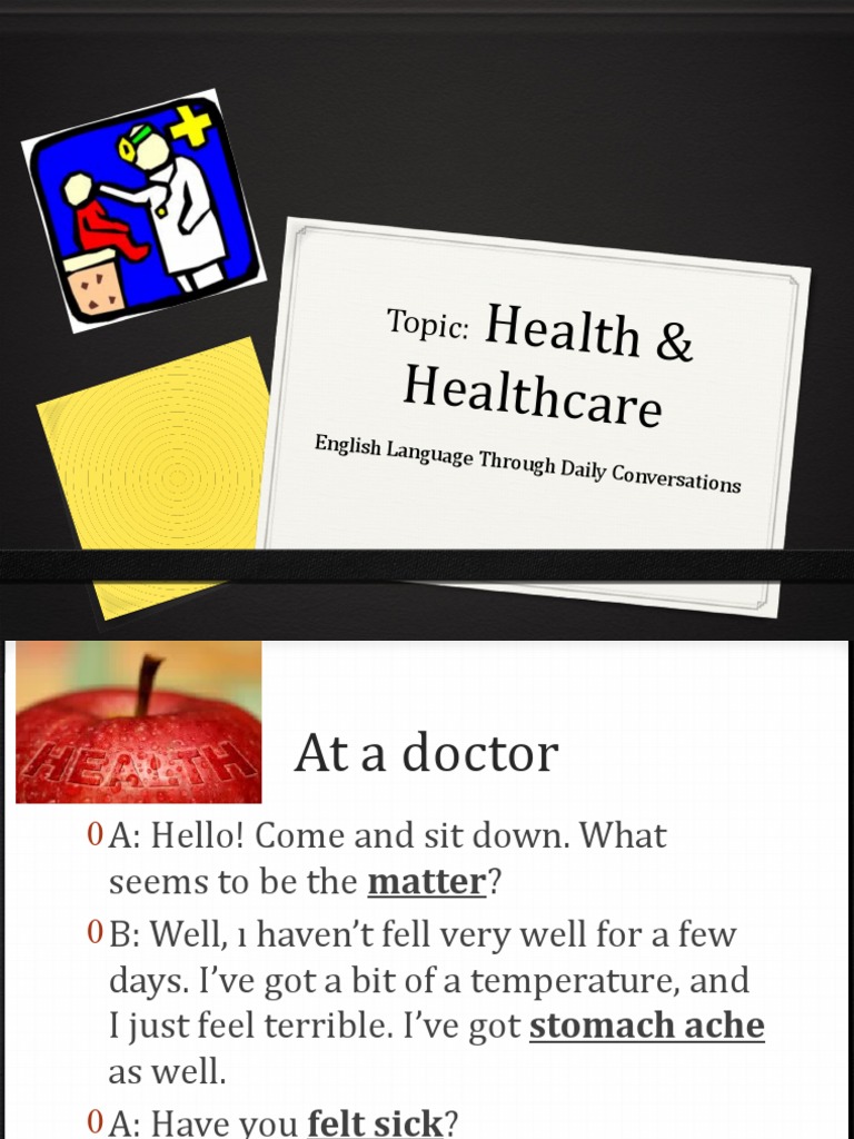 Health Conversations at the Doctor's Office | PDF | Medicine | Health Care