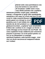 Locurile Copilariei Este Casa Parinteasca Cea Mai Mare Sursa de Lumina in Care Toti Te Incurajeaza