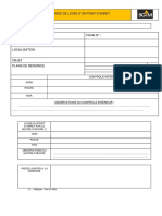 Fiche de Demande de Levee D'un Point D'arret