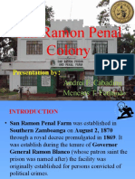 San Ramon Penal Colony: Presentation by