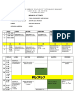 Horario Personal