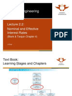 Advanced Engineering Economics: Nominal and Effective Interest Rates