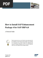 How-To Install SAP ERP - EHP4 (incl. SAP Solution Manager - Maintenance Optimizer)