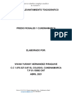 Informe Levantamiento Topografico Rosales 1