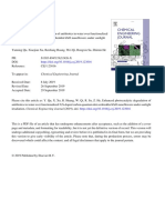 PQC-adsorção antibiotico