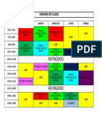 HORARIO CIUDAD DE DIOS