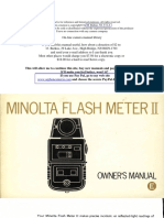 Minolta Flash Meter II