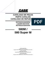 Case Manual Parts 580M-580SM