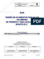 Gu-ic-019 Guia Diseno Pavimentos Para Bajos Volumenes v1