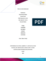 Tarea 3 - Formato Plan de Acción Institucional (PAI)