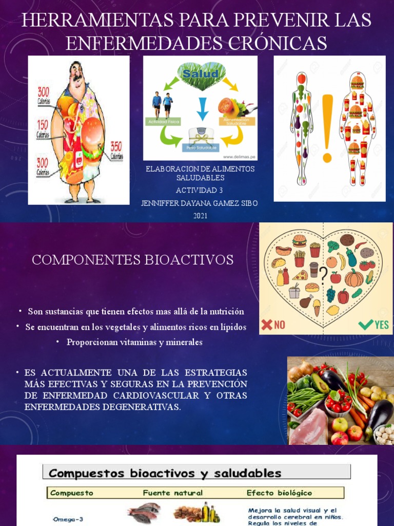 HERRAMIENTAS para Prevenir Las Enfermedades Crónicas | PDF