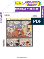 Las Historietas y Cómics para Cuarto Grado de Primaria