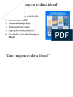 Como mejorar el clima laboral-conclusiones.