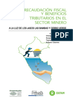 Recaudación Fiscal y Beneficios Tributarios en El Sector Minero a La Luz de Los Casos Las Bambas y Cerro Verde 1