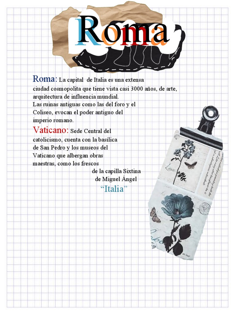 Plantilla del Coliseo Romano | PDF