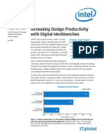 Increasing Design Productivity With Digital Workbenches: IT@Intel Brief