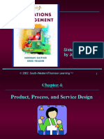 Week 7 Product, Process Services Design