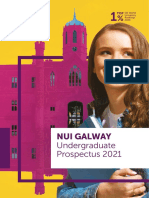 NUI Galway Undergraduate Prospectus 2021