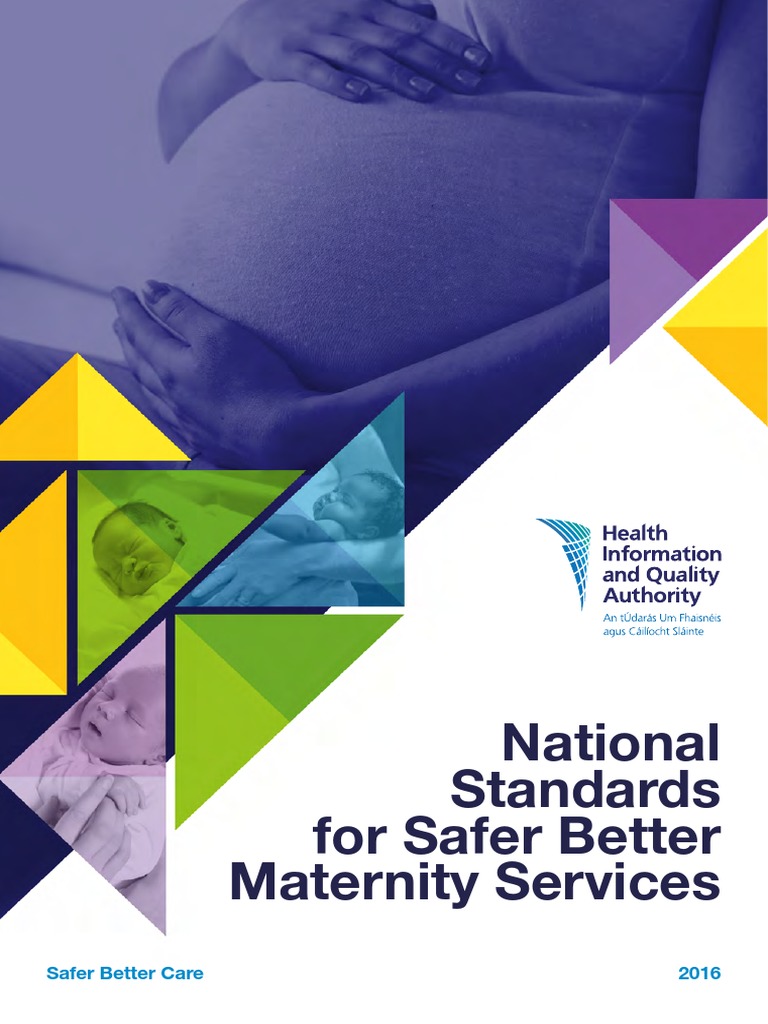National Standards Maternity Services PDF Childbirth Health