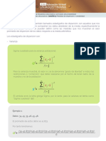 Medidas de Dispersión o Variabilidad