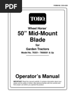 Download WheelHorse Mid Mount 50 inch grader blade 79351 by Kevins Small Engine and Tractor Service SN50699133 doc pdf