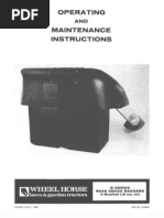 Download WheelHorse 810200R1 Rear Bagger Kit for B Series Tractors by Kevins Small Engine and Tractor Service SN50699158 doc pdf